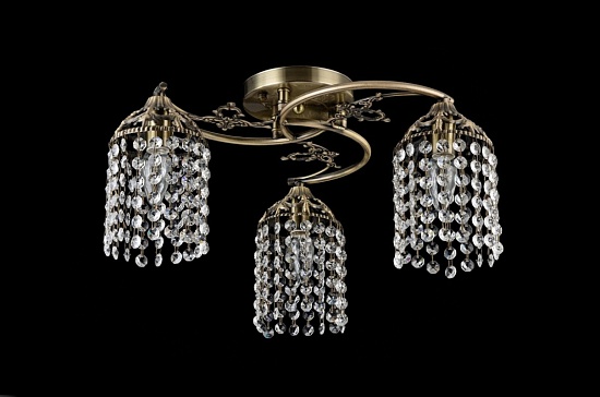 Потолочный светильник Freya Skipper FR1126-CL-03-BZ - фото