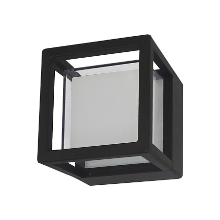Светильник уличный настенный ST-Luce Черный/Белый LED 1*5W 4000K SL9504.401.01 - фото