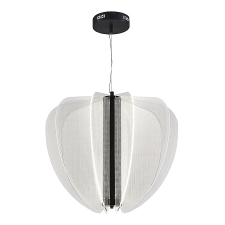 Светильник подвесной ST-Luce Черный/Прозрачный LED 1*45W 4000K SL6509.403.01 - фото