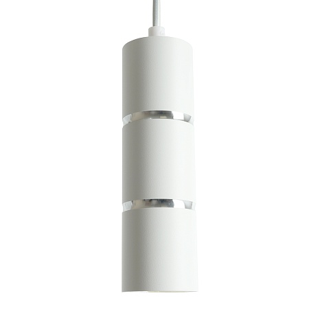 Светильник потолочный Feron ML1868 Barrel ZEN levitation на подвесе MR16 35W 230V, белый, хром, 55*180 - фото