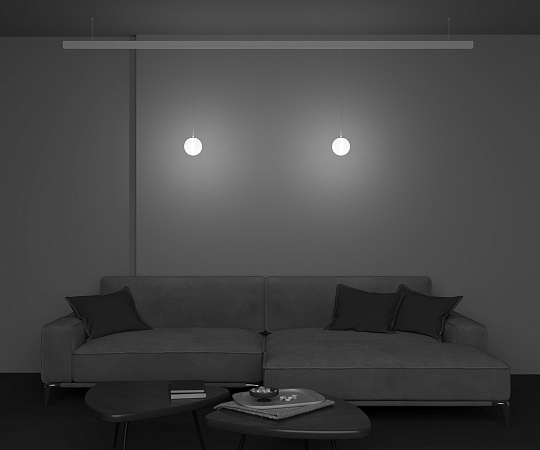 Трековый светильник Technical Luna TR039-4-5W3K-WW-DS-W - фото