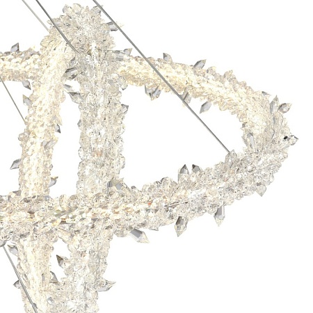 Люстра подвесная ST-Luce Золотистый/Прозрачный LED 1*80W 3000 - 6500K SL6105.203.02 - фото