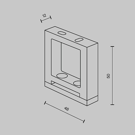 Комплектующие для текстильной подвесной системы Technical TRA130BS-B-1 - фото
