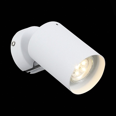 Спот ST-Luce Белый, Хром/Белый GU10 LED 1*3W SL597.501.01 - фото