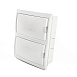 Бокс встраиваемый STEKKER EBX50-2/16-20 16 модулей, белый, пластик, серия Standart - фото