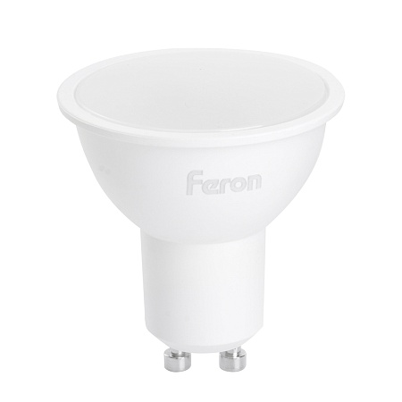 Лампа светодиодная Feron LB-24 MR16 GU10 5W 175-265V 6400K - фото