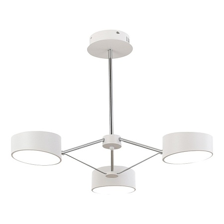 Светильник потолочный Белый, Хром/Белый LED 3*10W SLE6005-502-03 - фото