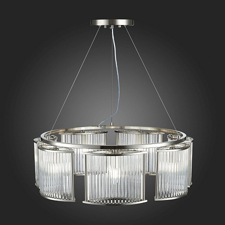 Люстра подвесная ST-Luce Хром/Прозрачный E14 7*40W SL1627.103.07 - фото