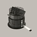 Встраиваемый светильник Technical Wise DL057-10W3K-B - фото