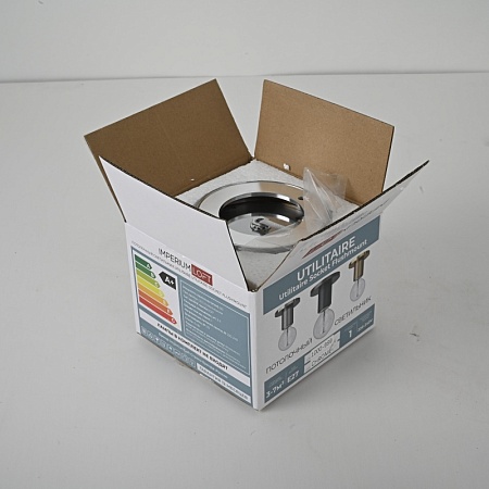 Потолочный Светильник Rh Utilitaire Socket Flushmount Silver Imperiumloft 123678-22 - фото