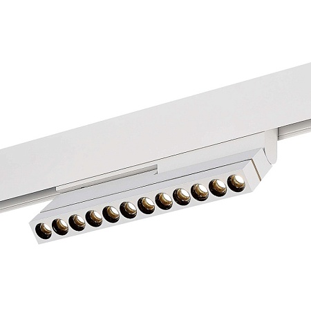Магнитный трековый светильник Белый LED 1*12W 3000K 450Lm Ra>90 36° IP20 L220xW22xH117 ST805.536.12 - фото