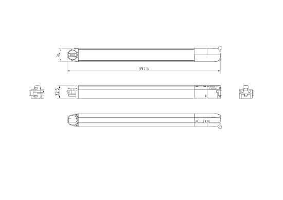 Трековый светильник Technical TR000-1-10W3K-W - фото