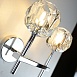 Бра Boule De Cristal Double Sconce Chrome Imperiumloft 156049-22 - фото
