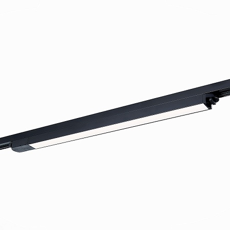 Св-к трек. Черный LED 1*24W 3000K 2 250Lm Ra>98 120 IP20 L600xW34xH33 180-240V ST366.438.24 - фото