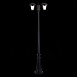 Светильник уличный наземный ST-Luce Черный/Черный, Прозрачный E27 2*40W SL081.405.02 - фото