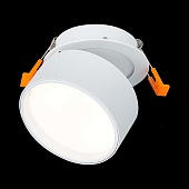 Встраиваемый поворотный светильник Белый LED 1*9W 4000K 720Lm Ra&gt;90 120° IP20 D85xH68 1 ST651.548.09