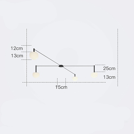 Потолочная Люстра Rangel L6 Imperiumloft 213693-26 - фото