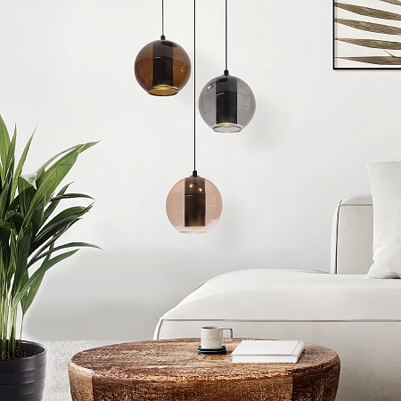 Подвесной светильник Eurosvet 50258/1 LED шоколад - фото