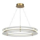 Светильник подвесной ST-Luce золотистый/Прозрачный LED 1*40W 4000K SL6245.203.01
