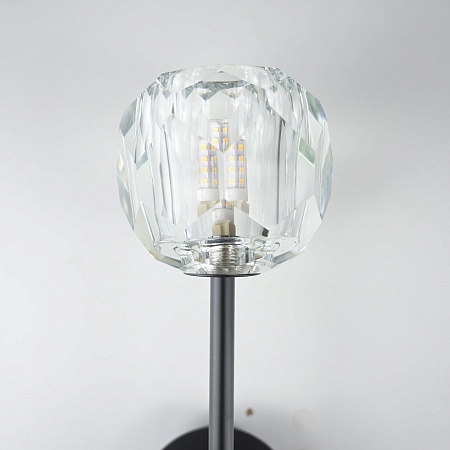 Бра Rh Boule De Cristal Long Sconce Brass Imperiumloft 73687-22 - фото