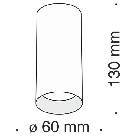 Потолочный светильник Technical C010CL-01W - фото