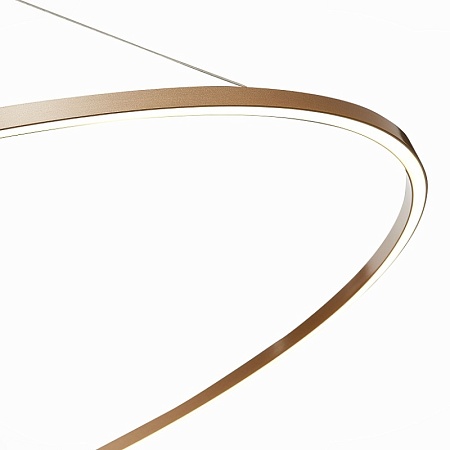 Светильник подвесной ST-Luce Золотистый/Белый LED 1*72W 4000K ST605.243.72 - фото