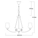 Люстра подвесная MW-Light Palermo 386017908 - фото