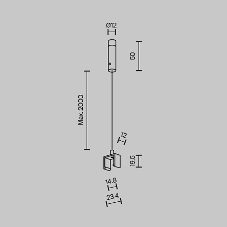 Комплектующие для трековой системы Technical TRA239SW-2B - фото