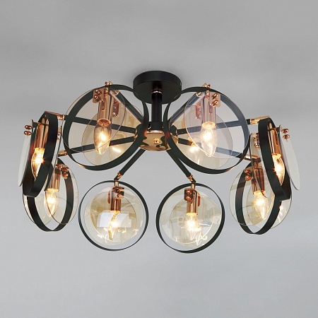 Потолочный светильник Eurosvet 70121/8 черный - фото