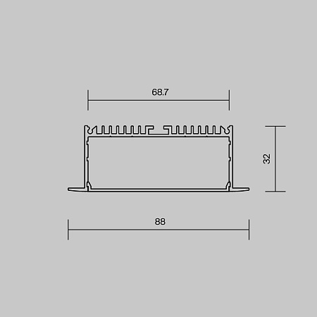 Профиль Led Strip 632007 - фото