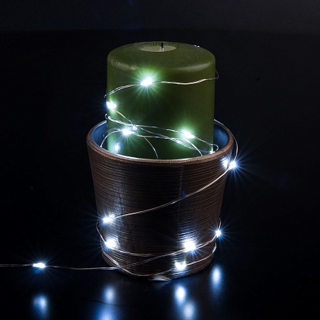 Гирлянда Eurosvet 400-006 белый 3м IP20 - фото