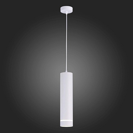 Светильник подвесной Белый LED 1*12W 3000K 936Lm Ra>90 120° IP20 D80xH300 165-265V ST115.533.12 - фото