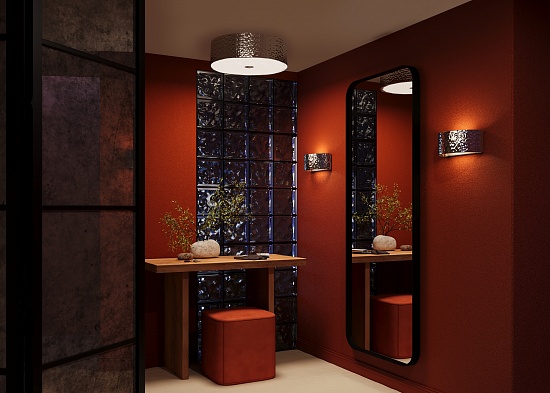 Настенный светильник (бра) Maytoni Ripple MOD096WL-01CH - фото