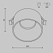 Встраиваемый светильник Technical Pauline DL047-01W - фото