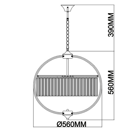 Люстра MW-Light Гослар 498015805 - фото