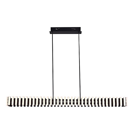 Люстра подвесная ST-Luce Черный/Белый LED 1*42W 3000K SL6203.413.42 - фото