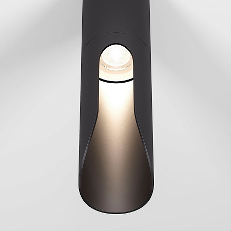 Светильник потолочный светодиодный Apex 7W 4000K черный 25113/LED Elektrostandard - фото