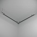 Шинопровод 2м подвесной круглый basity, черный Technical Busbar trunkings Basity TRX172-R-112B - фото