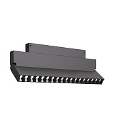 Св-к трек. Черный LED 1*18W 3000K 1 470Lm Ra&gt;90 34° IP20 L370xW26xH137 220V ST686.436.18