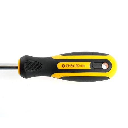 Отвертка крестовая STEKKER Ph 3 х 150 мм, Cr-V, SDM-PH3-150 - фото