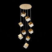 Светильник подвесной ST-Luce Золотистый/Прозрачный, Золотистый G9 9*5W SL1182.203.09