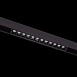 Магнитный трековый светильник Черный LED 1*12W 4000K 1 009Lm Ra>90 36° IP20 L222xW22xH4 ST361.446.12 - фото