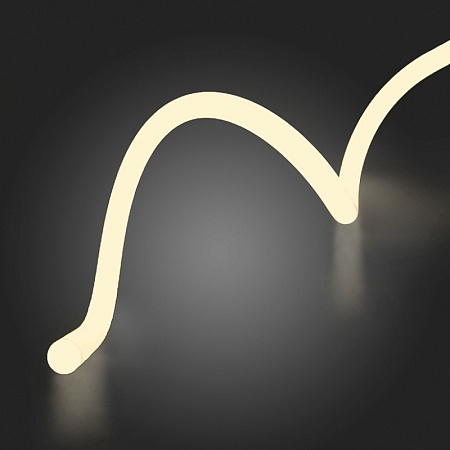 Гибкий неон Белый LED 1*14,4W 3000K 950Lm/мLm Ra>90 360° IP65 D25xH- 24V ST981.315.65 - фото