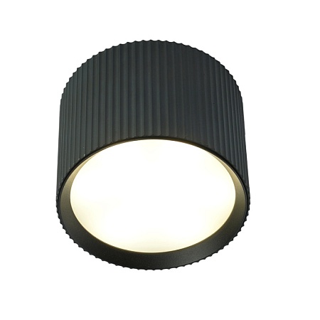 Светильник потолочный Feron HL458  Barrel ARIA 12W, 230V, GX53, черный - фото