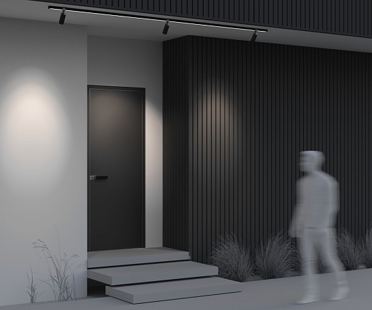 Уличный трековый светильник Outdoor O-TR01-1-S-16WB3K - фото