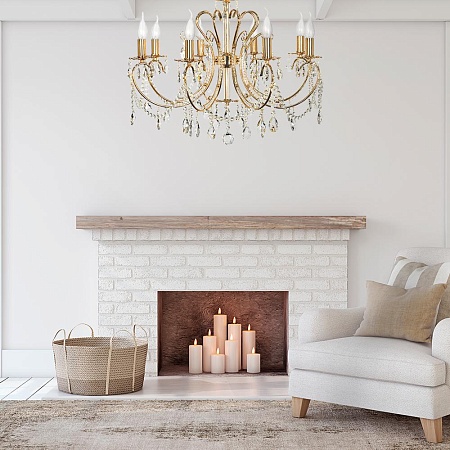 Подвесная люстра Arti Lampadari Romano E 1.1.8.601 G - фото