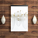 Подвесная люстра Arte Lamp EVIE A4052SP-12SG - фото