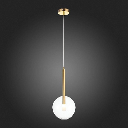 Светильник подвесной ST-Luce Золотистый/Прозрачный G9 1*5W SL1054.203.01 - фото