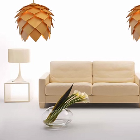 Подвесной Светильник Crimea Pine Cone Natural Wood D20 Imperiumloft 73531-22 - фото