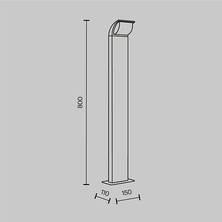 Ландшафтный светильник Outdoor O446FL-L7GF3K - фото